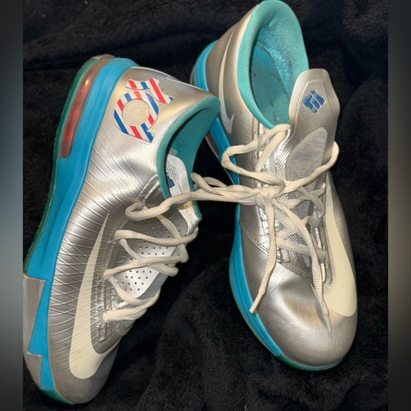 Nike KD 6 BARBER Unisex Kids Youth Size 7Y Kevin Durant - Picture 8 of 16